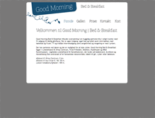 Tablet Screenshot of good-morning.dk